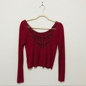 Full tilt long sleeve top